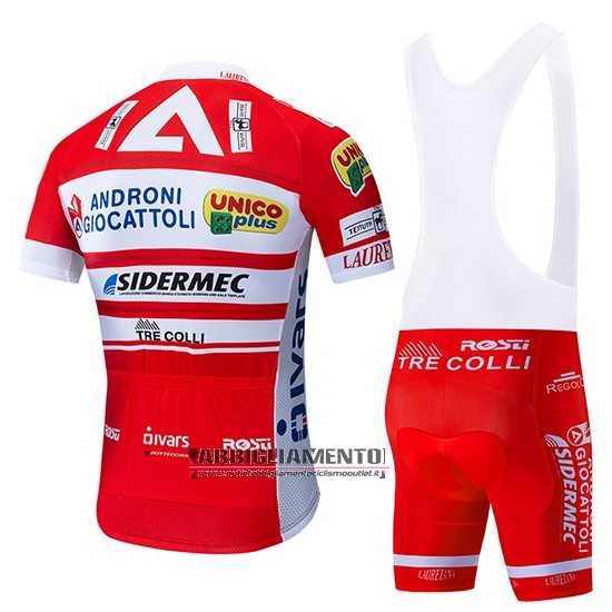 Abbigliamento Androni Giocattoli 2019 Manica Corta e Pantaloncino Con Bretelle Arancione Bianco - Clicca l'immagine per chiudere